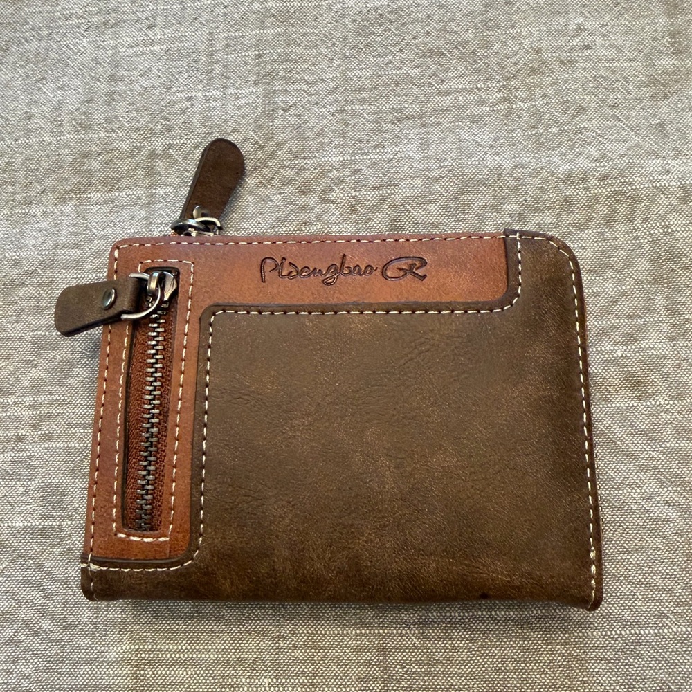 Brown Leather Wallet by